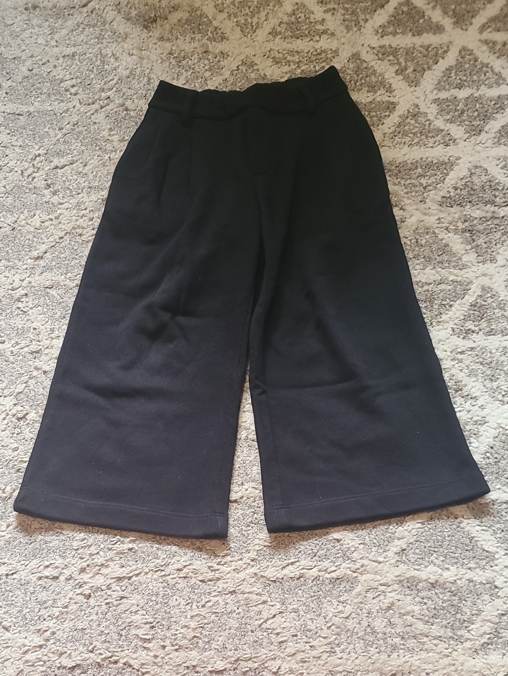 10 for $25 - baby GAP Girls XS (4-5) Black Wide Leg Pants